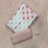 Fancy Chikankari Pure Cotton Suit Set - Yanchi