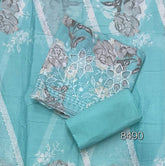 Fancy Chikankari Pure Cotton Suit Set - Yanchi