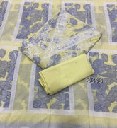 Fancy Chikankari Pure Cotton Suit Set - Yanchi