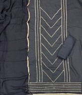 Fancy Georgette Suit Set with Heavy Sequins & Thread Work - Yanchi