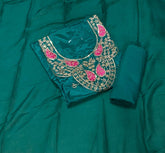 Fancy Glass Organza Suit Set with Zari Thread & Sequins Work - Yanchi