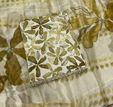 Fancy Jaam Satin Handwork Suit Set - Yanchi