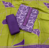 Fancy Musleen Suit Set with nack sequence work - Yanchi