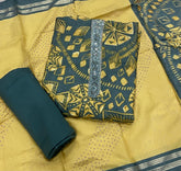 Fancy Musleen Suit Set with nack sequence work - Yanchi