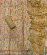 Fancy Ozan Positon Silk Suit Set with Zari & Sequins Work - Yanchi