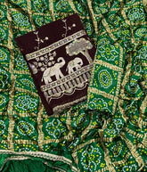 Fancy Shimmer Suit Set with Zari & Sequins Work - Yanchi