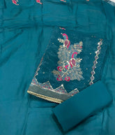 Fancy Simmer Suit Set with Zari & Sequins Work - Yanchi