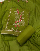 Fancy Simmer Suit Set with Zari & Sequins Work - Yanchi