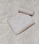 Graceful Cotton Chikankari Suit Set DN3 - Yanchi