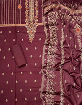 HK Acrylic Winter Suit Set (Avni) - Yanchi