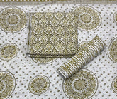 Luxury cotton Suit Set with sequence work - Yanchi