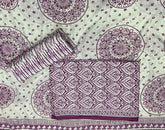 Luxury cotton Suit Set with sequence work - Yanchi