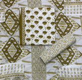 Luxury cotton Suit Set with sequence work - Yanchi