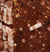 Matching Premium Tie Dye Suit set(Dark - Brown) - Yanchi