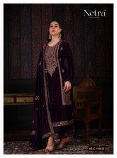 Netra Winter Velvet Suit Set - Yanchi