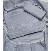 Premium Chikankari Pure Cotton Suit Set - Yanchi