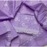 Premium Chikankari Pure Cotton Suit Set - Yanchi