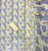 Premium Chikankari Pure Cotton Suit Set - Yanchi