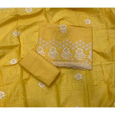 Premium Chikankari Pure Cotton Suit Set - Yanchi