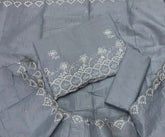 Premium Chikankari Pure Cotton Suit Set - Yanchi