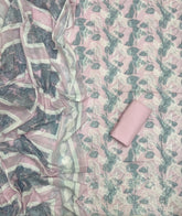 Premium Chikankari Pure Cotton Suit Set - Yanchi