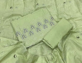 Premium Chikankari Pure Cotton Suit Set - Yanchi