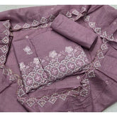 Premium Chikankari Pure Cotton Suit Set - Yanchi