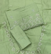 Premium Chikankari Pure Cotton Suit Set - Yanchi