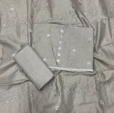 Premium Chikankari Pure Cotton Suit Set - Yanchi