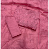 Premium Chikankari Pure Cotton Suit Set - Yanchi