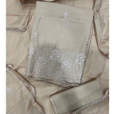 Premium Chikankari Pure Cotton Suit Set - Yanchi