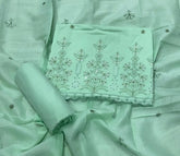 Premium Chikankari Pure Cotton Suit Set - Yanchi