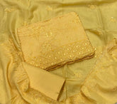 Premium Chikankari Pure Cotton Suit Set - Yanchi