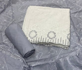 Premium Chikankari Pure Cotton Suit Set - Yanchi