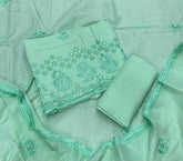 Premium Chikankari Pure Cotton Suit Set - Yanchi