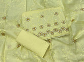 Premium Chikankari Pure Cotton Suit Set - Yanchi