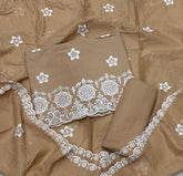 Premium Chikankari Pure Cotton Suit Set - Yanchi