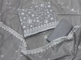 Premium Chikankari Pure Cotton Suit Set - Yanchi