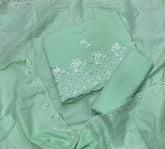 Premium Chikankari Pure Cotton Suit Set - Yanchi