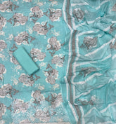 Premium Chikankari Pure Cotton Suit Set - Yanchi