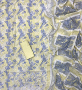 Premium Chikankari Pure Cotton Suit Set - Yanchi
