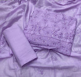 Premium Chikankari Pure Cotton Suit Set - Yanchi