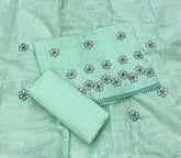 Premium Chikankari Pure Cotton Suit Set - Yanchi