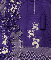 Premium Winter Pashmina Digital Print Suit Set with mirror work - Yanchi