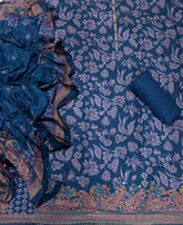 Premium Winter Pashmina Digital Print Suit Set with mirror work(148 vol) - Yanchi