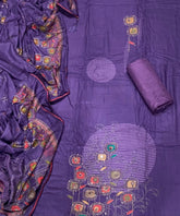 Premium Winter Pashmina Digital Print Suit Set with mirror Work(152vol) - Yanchi