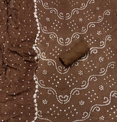 Pure Bandhej Cambric Cotton Suit Set - Yanchi