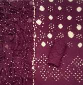 Pure Bandhej Cambric Cotton Suit Set - Yanchi