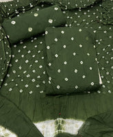 Pure Bandhej Cambric Cotton Suit Set - Yanchi