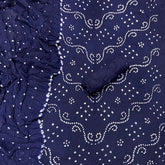 Pure Bandhej Cambric Cotton Suit Set - Yanchi